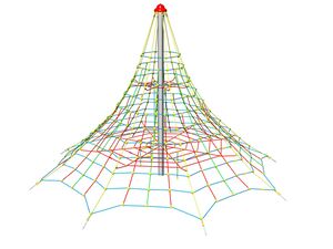 Lanová pyramida PY850K (v.p. 1 m, s 8-mi napínacími zámky)